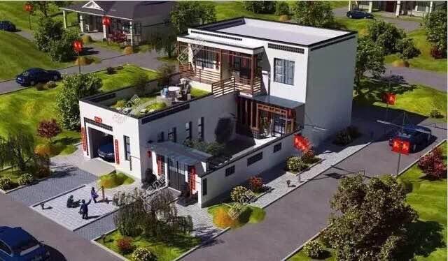 农村最新房子构造图，探索现代乡村建筑之美